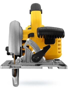 Циркулярная пила на аккумуляторе. 18 В DeWalt DCS572P2 2x5 Ач работает с рейкой