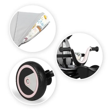 Трехколесный велосипед MoMi INVIDIA LOVE