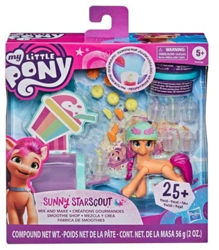 Коляска My Little Pony Smoothie Sunny - Тесто для лепки