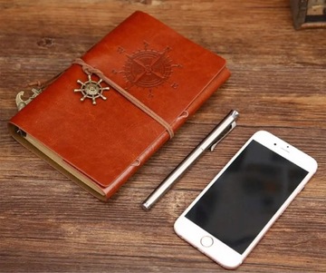 БОЛЬШОЙ ДНЕВНИК ПУТЕШЕСТВЕННИКА ВИНТАЖНЫЙ ДНЕВНИК