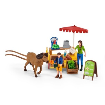 Schleich Farm World 42528 Мобильный стенд со свежими продуктами
