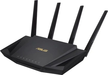 Router ASUS RT-AX58U WiFi 6 3000Mb/s 4xLAN 1xWAN DualBand USB MU-MIMO OFDMA