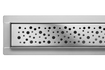 ODPŁYW LINIOWY 90 cm NAPO STAL NISKI SYFON 52 mm