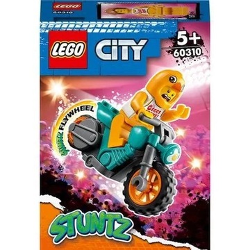 LEGO CITY 60310 Огненный велосипед с курицей 5+