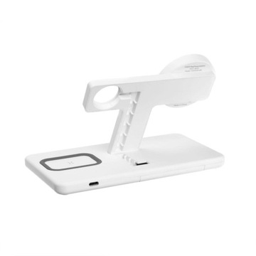Беспроводное зарядное устройство 3 в 1 для MagSafe Qi для Apple Watch, смартфона, фиксированное
