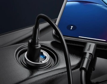 Автомобильное зарядное устройство Baseus VCHX-A0G 30 Вт USB QC 3.0