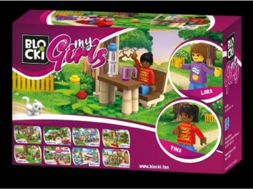 Блоки MyGirls Летний пикник 73 эл. KB0115