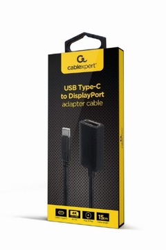 Адаптер GEMBIRD GEMBIRD A-CM-DPF-02 USB Type C — DisplayPort