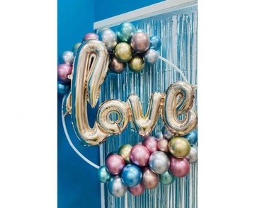 Рамка для декора из воздушных шаров, колесо 78 см на палочке.