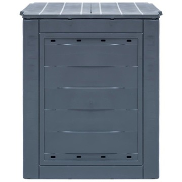 vidaXL Садовые компостеры 2 шт. Серые 60x60x73 см 520 л