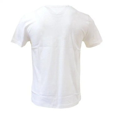 T-shirt męski okrągły dekolt Tommy Hilfiger rozmiar XL White