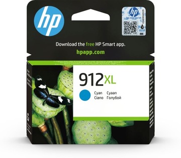 Оригинальные чернила HP/чернила 3YL81AE, HP 912XL, голубой, 825s, большая емкость,