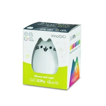 Светодиодный ночник InnoGIO Touch Kitty Mini цветной