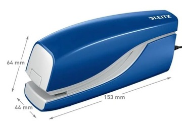 Электрический степлер Leitz синий, 10 листов.