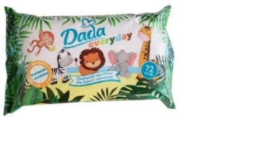 Влажные салфетки DADA EVERYDAY 7 х 72 шт.
