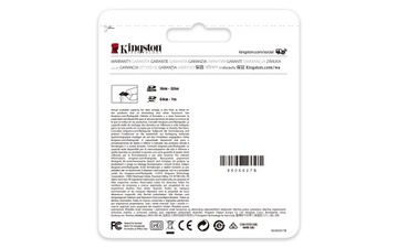 Карта памяти Kingston microSDXC Canvas Select Plus SDS2 емкостью 64 ГБ