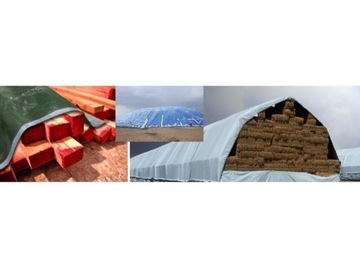 Gruba PLANDEKA 3x3 260g płachta mocna okrycie mrozoodporna wodoodporna UV++