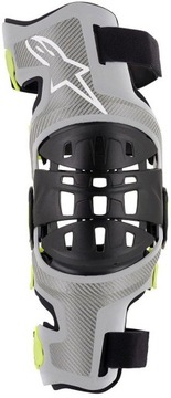 Пара наколенников Alpinestars Bionic-7 серый/черный M