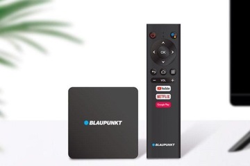 Blaupunkt Box B-Stream 8 ГБ Android TV Wi-Fi медиаплеер, 4K