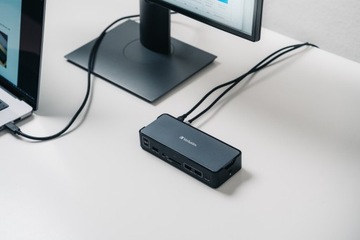 Док-станция Verbatim USB-C Pro CDS-15 2xHDMI DP RJ-45 4xUSB 4xUSB-C SD