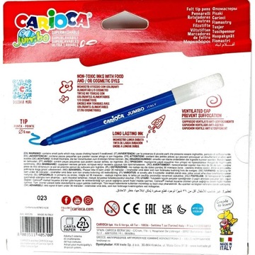 Fixy CARIOCA Jumbo, 24 szt.