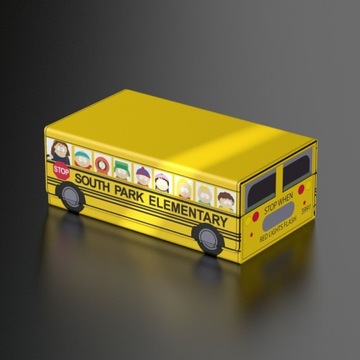 Squaroes - Collectors Case South Park - School Bus