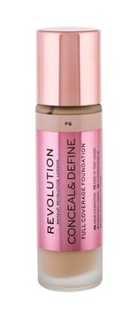 MAKEUP REVOLUTION Тональный крем Conceal & Define F6