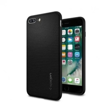 Суперкейс Spigen с накладкой Liquid Air для iPhone 7 Plus/8 Plus, черный