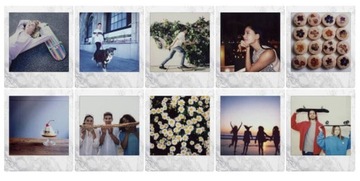 Вставка для камеры FUJIFILM Instax Square White