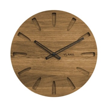 Настенные часы ВЛАХА, оттенки коричневого, 45см, В ПОДАРОК