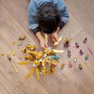 ZŁOTY ULTRA SMOK LLOYDA - Klocki Lego 71774 NINJ