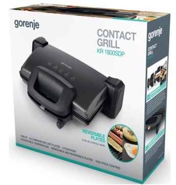 Электрический гриль GORENJE KR1800SDP 1800 Вт
