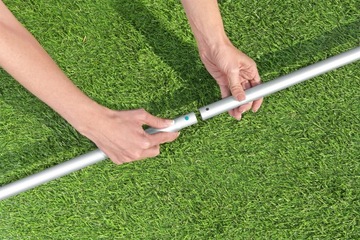 BESTWAY пылесос для садового бассейна + насадки + палка + шланг