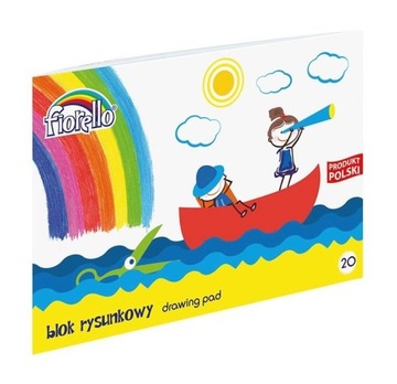 Блокнот для рисования Fiorello А4/20 листов.