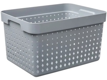 Органайзер-корзина SEUL 16 л, серый
