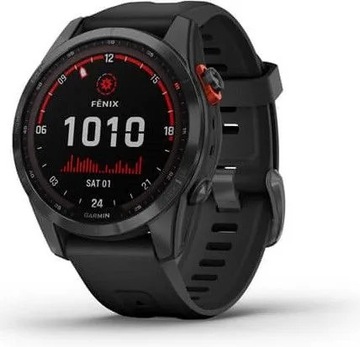 СПОРТИВНЫЕ ЧАСЫ GARMIN FENIX 7S SOLAR ЧЕРНЫЕ