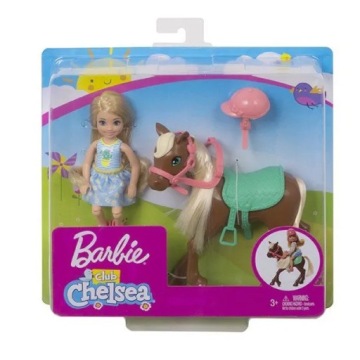 Кукла Barbie Club Chelsea с хвостиком