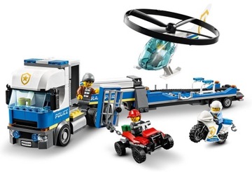 LEGO City 60244 Laweta helikoptera policyjnego