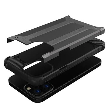 Бронированный гибридный чехол Hybrid Armor для iPhone 13 Pro Max синий