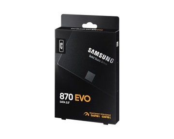 SSD-накопитель Samsung 870 Evo SATA III емкостью 4 ТБ