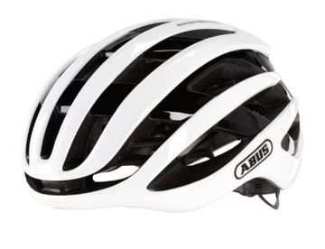 Велосипедный шлем Abus AirBreaker полярно-белый M 52-58
