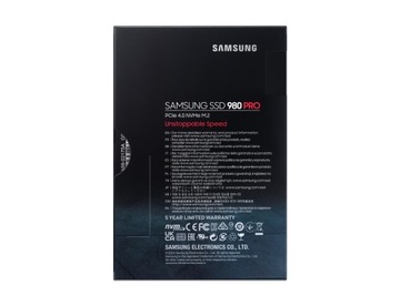 Samsung 980 PRO M.2 500 ГБ PCI Express 4.0 V-NAND MLC NVMe