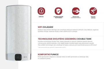 ARISTON podgrzewacz elektryczny VELIS WIFI 80 3626324