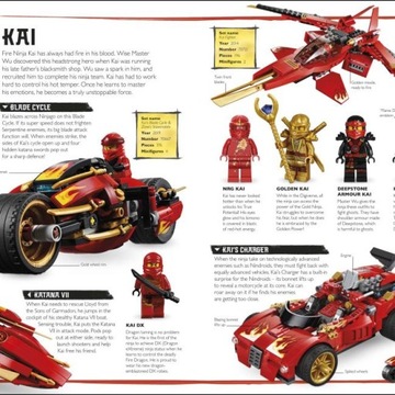 Визуальный словарь LEGO NINJAGO, новое издание: с