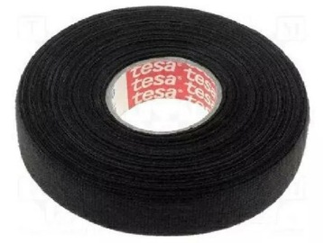 TAŚMA IZOLACYJNA PARCIANA 19mm/25m TESA 51608 WYGŁUSZAJĄCA
