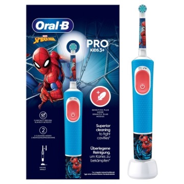 Щіточка електрична Oral-B Vitality Pro D103 Kids Spiderman