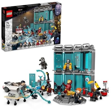OUTLET LEGO Super Heroes 76216 Zbrojownia Iron Mana