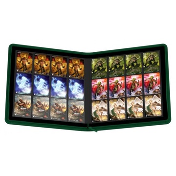 Альбом Ultimate Guard Zipfolio QuadRow, зеленый