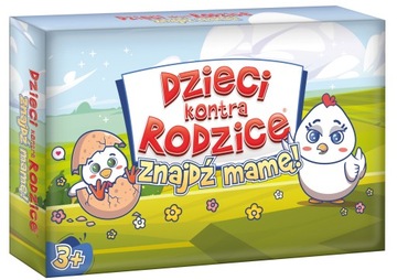 ZNAJDZ MAMĘ GRA MEMORY 3+ MAMA I DZIECI ZWIĘRZĘTA ZWIARZAKI KANGUR