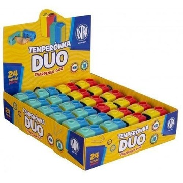 ДВОЙНАЯ ТОЧИЛКА ASTRA DUO С КОНТЕЙНЕРОМ